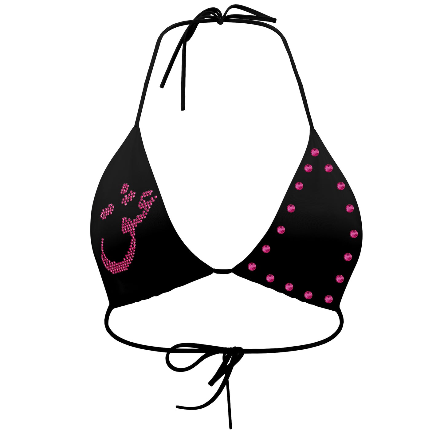 Luv Bikini Top | Black